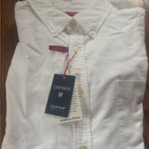 Cremeux White Supima Cotton Shirt